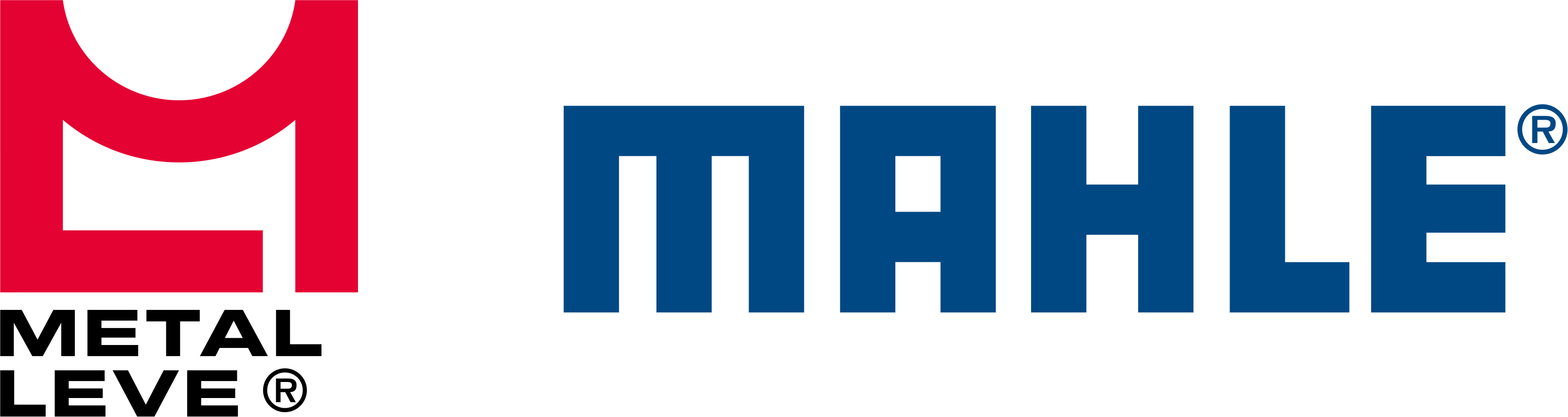 Logo Metal Leve e MAHLE©